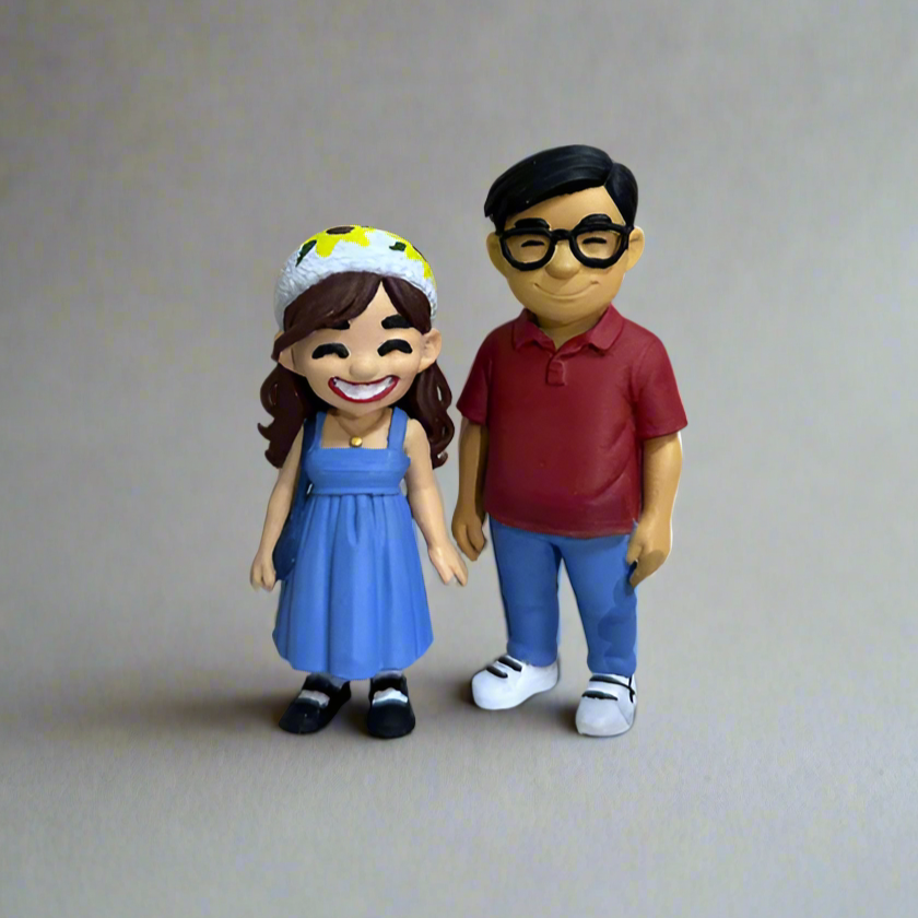 [DIY Kit] Custom Couple Figurine