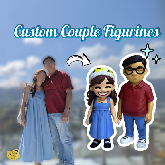 [Gift-Ready] Custom Couple Figurine
