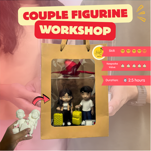[2.5 hours] Couple Figurine DIY Workshop