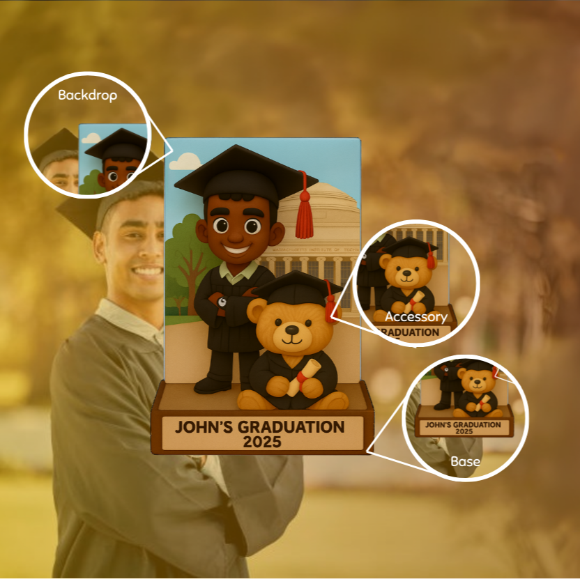 [DIY Kit] Custom Graduation Figurine